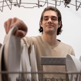 Cecotec Lavavajillas Bolero Aguazero 6500 15 cubiertos 6 programas Clase C Antracita