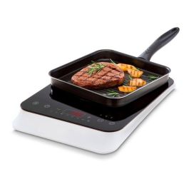 Placa de inducción MEDION MD18490 - 1 quemador - 2000 W - 60/240 °C - 8 programas - L 29 x P 36 x H 6 cm - Blanco/Negro Precio: 64.49999985. SKU: B1AMSA6CTS