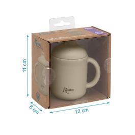 Taza 120 mL Silicona Beige