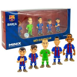 Minix Pack de 5 Figuras FC Barcelona con Balón - Figuras de Acción de 7 cm (Piqué, Pedri, Ter Stegen, Ansu Fati, De Jong) - Licencia Oficial Precio: 34.50000037. SKU: B1ADE4X393