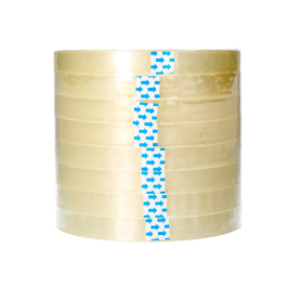 Q-connect Cinta adhesiva transparente 66 mt x 19 mm