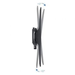 TooQ LP42100T-B Soporte de Pared Fijo Inclinable para TV 60-100", 75kg, VESA 200x200-900x600, Inclinación +5°/-10°, 85mm pared, Negro.