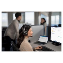 Kensington Auriculares Gaming H3000 PROVC, Diadema Bluetooth 5.2, Negro, 60h Batería, Cancelación Ruido, Micrófono Boom, USB-C, Para PC, PS, Xbox, Android, iOS