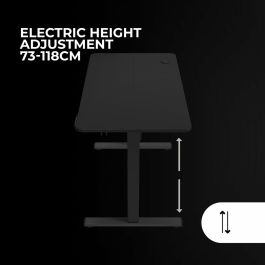 Mesa de Escritorio Gaming Mars Gaming ERGO Negro