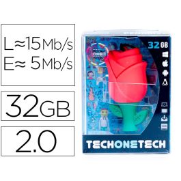 Memoria Usb Tech On Tech Rosa One 32 grb