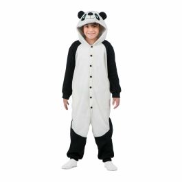 Disfraz infantil oso panda talla unica 9-13 años (kigurumi con capucha y cola) Disfraz infantil oso panda talla unica 9-13 años (kigurumi con capucha y cola)