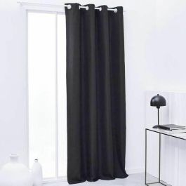 Today Cortina Aislante Térmica Essential Uni Poliéster para Hogar - Protección Frío y Calor 140x240 cm Carbón