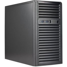 Supermicro SuperChassis 732I-R600B Servidor Mid-Tower 4x3.5" Bahías Fijas, Fuente 600W Redundante, Negro