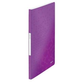 Carpeta Fundas (Tarifario) Leitz Wow Pp Flexible A4 20 F. Violeta (Set de 10) Precio: 58.49999947. SKU: B1GFLGLPDX