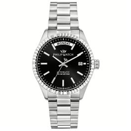 Reloj Hombre Philip Watch R8223597108 Negro Plateado Precio: 1278.4999997. SKU: B139ERTCT4