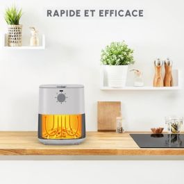 MOULINEX Freidora sin Aceites Esenciales Easy Fry, 3,5 L de Capacidad, Freidora de Aire Compacta, Versátil, Eficiente Energéticamente EZ130A20