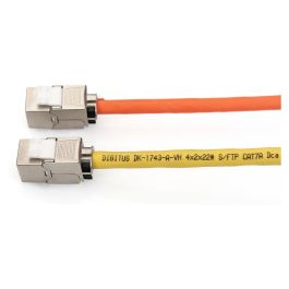 Digitus Módulo Keystone Cat6a RJ45 Apantallado 500MHz Conector LSA