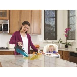 Black+Decker WDA-320-J Recogetodo Dustbuster Inalámbrico Aspira Líquidos y Sólidos con Batería de Litio