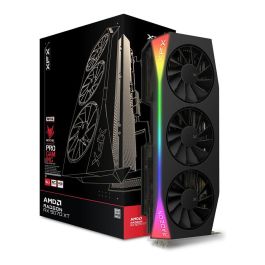 XFX Tarjeta Gráfica Radeon RX 9070 XT 16GB GDDR6 Mercury Gaming RGB OC 3 Ventiladores