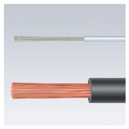 Knipex KP-1262180 - Alicate pelacables automático de 180 mm, Negro/Rojo para cables AWG 10-24