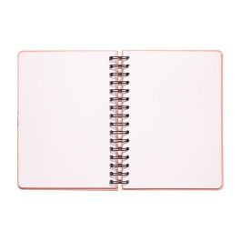 ERIK Cuaderno Snoopy A5, 90 Hojas Rayadas, Tapa Dura, Encuadernación Wire-o, Cierre Elástico, Bolsillo Interior