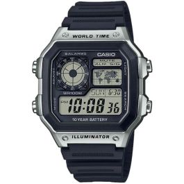 Reloj Hombre Casio AE-1200WH-1CVEF Negro Gris (Ø 40 mm) Precio: 33.68999975. SKU: S0449580