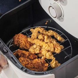Quttin Rejilla Redonda para Airfryer de Acero Inoxidable 17.5 cm (36 Unidades)