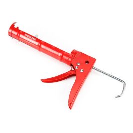 Workpro Pistola selladora 230 mm con eje rotativo, función corta punta y rompesello, roja
