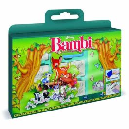 Caja para sellos - MULTIPRINT - 7769 - Bambi - 7 sellos de madera y látex, rotuladores Giotto, álbum para colorear Precio: 26.68999971. SKU: B12YX8DAJV