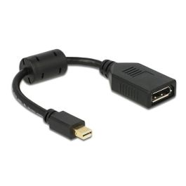 Delock Adapter mini Displayport male > Displayport female black