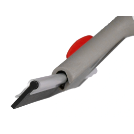 Q-connect Limpiacristales Industrial Mango de Acero Hoja Plástico 40 cm Ancho