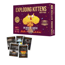 Exploding Kittens Party Pack Juego de Cartas de Ruleta Rusa Estratégica Edición Fiesta 2-10 Jugadores 120 Cartas Español +7 Años Precio: 21.88999989. SKU: B1EZN3TWTB