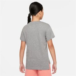 Camiseta de Manga Corta Infantil Nike Sportswear Gris