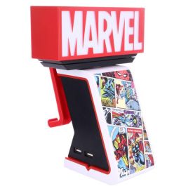 Cable Guy Ikon EXQUISITE GAMING Soporte de Carga Iluminado Marvel 20cm para Mandos PS5/Xbox con 2 USB y Bandeja R.E.S.T.