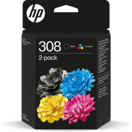 HP Pack Tinta Negro + Tricolor Envy Series 6110, 6120, 6130, 6520, 6530 Nº 308 Precio: 35.50000003. SKU: B15L74ALYW