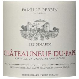 Famille Perrin Les Sinards 2019 Châteauneuf du Pape - Vino tinto de Côtes du Rhône