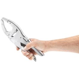 Facom 501APB Alicates de tornillo de banco con punta, largos