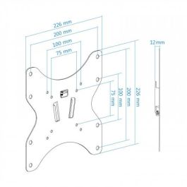 Soporte TV Fijo TooQ LP1242F-B 23" 35 kg