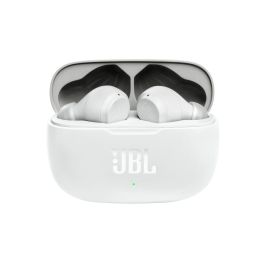 Auriculares Bluetooth con Micrófono JBL JBLW200TWSWHT Blanco Auriculares Bluetooth con Micrófono JBL JBLW200TWSWHT Blanco
