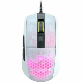 Roccat Ratón Gaming BURST PRO Ultraligero 68g con Titan Switch Optical, Carcasa Nido de Abeja y Diseño Ergonómico Simétrico Blanco Precio: 69.50000057. SKU: B1GEEAQP84