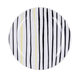 Bidasoa Plato Llano Zigzag Porcelana Bicolor 26,5 cm Precio: 3.50000002. SKU: B1J9JBAFXJ