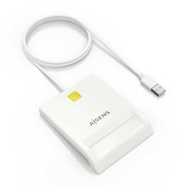 AISENS - LECTOR DE TARJETA INTELIGENTE DNI, BLANCO Precio: 7.49999987. SKU: B1F4KGW5MM