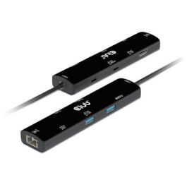 Club3D USB4 Hub 6 en 1 con HDMI 4K120Hz, 2x USB-C, 2x USB, LAN y Power Delivery 100W