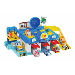 Silverlit AAATF85206 Playset HQ Garaje para minivehículos, incluye 1 vehículo, a partir de 3 años