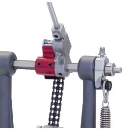 Pearl Pedal de Bombo Simple Eliminator Solo Rojo Alta Velocidad y Rendimiento