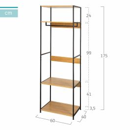 Armario Max Home Acero Melamina Aglomerado 60 x 175 x 40 cm