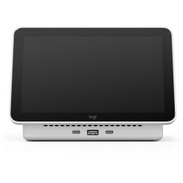 Logitech Dock Flex Blanco con Bluetooth, Ethernet y Pantalla de 8"