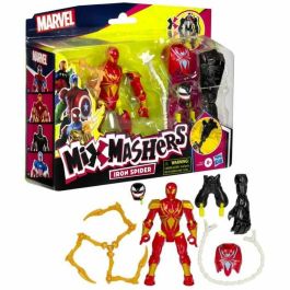 Hasbro HASF92175X0 - Figura articulada Iron Spider Deluxe MixMashers, 12 cm, personalizable con accesorios, Marvel, 4+ años Precio: 30.59000032. SKU: B15DYVRFGD