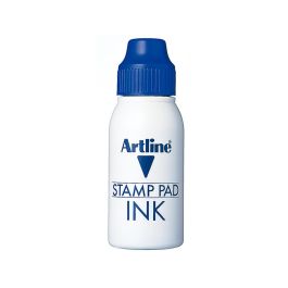 Tinta Tampon Artline Azul Bote 50 Cc