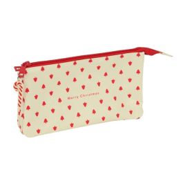 Safta Portatodo triple Arbolitos Merry Xmas, estuche escolar de 22x12x3cm, ideal para regalo de Navidad, edades 3+ Precio: 7.79000057. SKU: B124N38R76