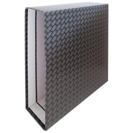 Elba Archivador de Palanca Folio Lomo 85mm, Cartón Forrado Negro, Mecanismo 2 Anillas 75mm, Ollao Rado, Compresor Metálico Precio: 2.50000036. SKU: B1JWTTSPRP