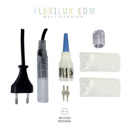 Edm Kit alimentador-conector tubo flexilux y flexiled 1380W, 220-240V ~50Hz