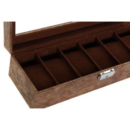 Joyero Tradicional DKD Home Decor Marron 10 x 8 x 30 cm Joyero Tradicional DKD Home Decor Marron 10 x 8 x 30 cm