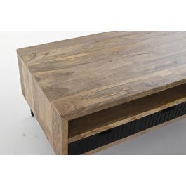 Mesa Centro DKD Home Decor Negro Marron Claro 60 x 45 x 120 cm Mesa Centro DKD Home Decor Negro Marron Claro 60 x 45 x 120 cm