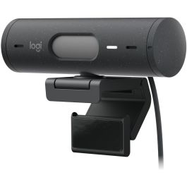 Logitech BRIO 505 Webcam Full HD 1080p 60fps con Autoenfoque, Campo de Visión Regulable y Tapa de Privacidad, Grafito